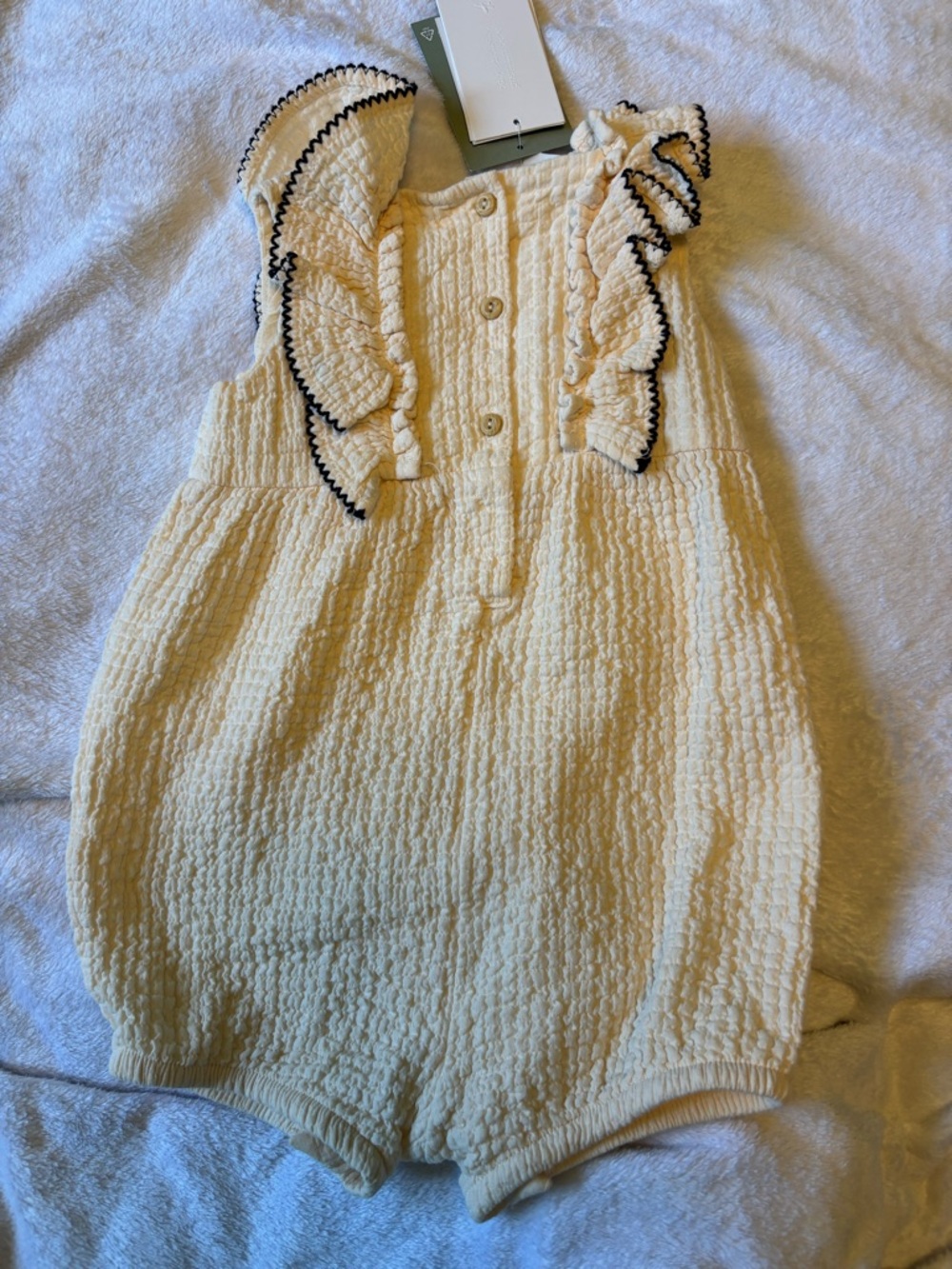 Organic cotton romper